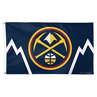 WinCraft Denver Nuggets 3' x 5' Horizontal Stripe Deluxe Single-Sided Flag
