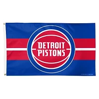 WinCraft Detroit Pistons 3' x 5' Horizontal Stripe Deluxe Single-Sided Flag