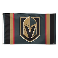 WinCraft Vegas Golden Knights 3' x 5' Team Stripe Deluxe Single-Sided Flag