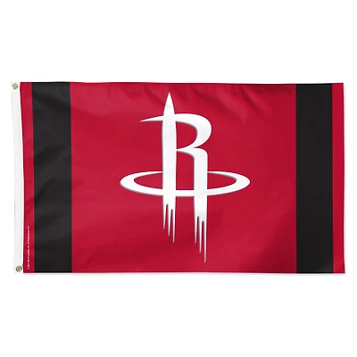 WinCraft Houston Rockets 3' x 5' Vertical Stripe Deluxe Single-Sided Flag
