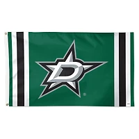 WinCraft Dallas Stars 3' x 5' Logo Stripe Deluxe Single-Sided Flag