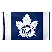 WinCraft Toronto Maple Leafs 3' x 5' Logo Stripe Deluxe Single-Sided Flag