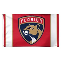 WinCraft Florida Panthers 3' x 5' Logo Stripe Deluxe Single-Sided Flag