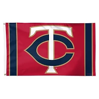 WinCraft Minnesota Twins 3' x 5' Vertical Stripe Deluxe Single-Sided Flag