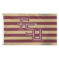 WinCraft Florida State Seminoles 3' x 5' Stripe Deluxe Single-Sided Flag