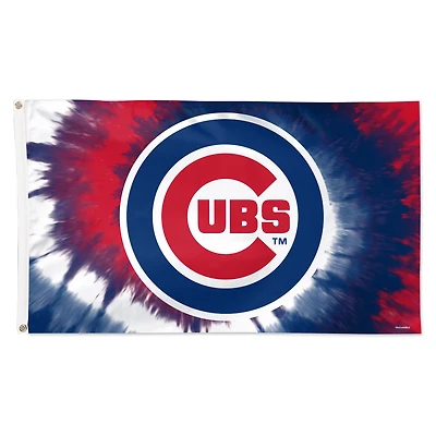 WinCraft Chicago Cubs 3' x 5' Tie-Dye Deluxe Single-Sided Flag