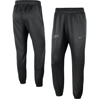 Men's Nike Black Purdue Boilermakers Team Logo Spotlight Performance Pants