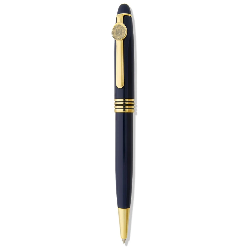 Navy Elon Phoenix Logo Ball Point Pen
