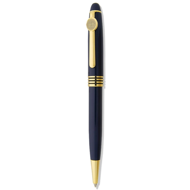 Navy Liberty Flames Logo Ball Point Pen