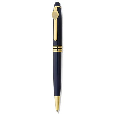 Navy Wellesley Blue Logo Ball Point Pen