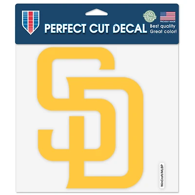 WinCraft  San Diego Padres 8" x 8" Color Car Decal