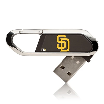 San Diego Padres 32GB Solid Design Clip USB Flash Drive