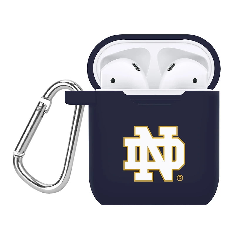 Affinity Bands Navy Notre Dame Fighting Irish Silicone Apple AirPods Case Cover