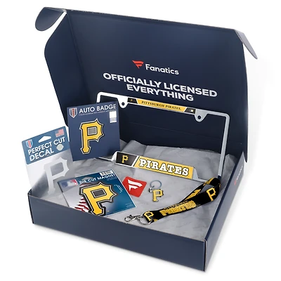 WinCraft Pittsburgh Pirates Fanatics Pack Automotive-Themed Gift Box - $55+ Value