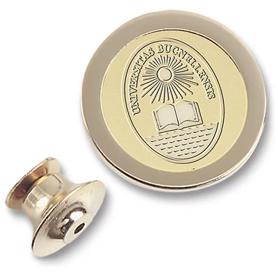 Gold Bucknell Bison Logo Lapel Pin