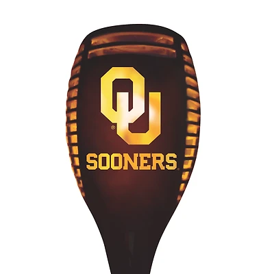 Oklahoma Sooners LED Solar Torch