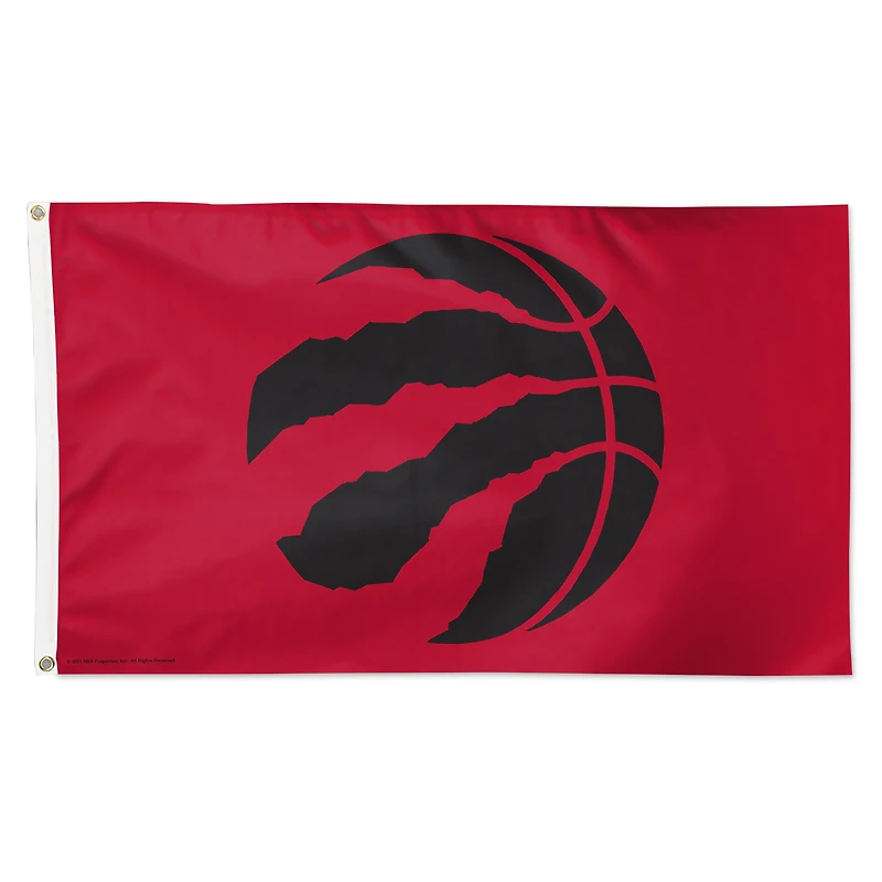 WinCraft Toronto Raptors 3' x 5' Single-Sided Deluxe Team Flag