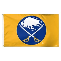 WinCraft Buffalo Sabres 3' x 5' Single-Sided Deluxe Primary Team Flag