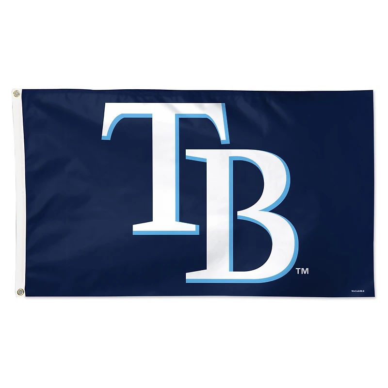WinCraft Tampa Bay Rays 3' x 5' Single-Sided Deluxe Primary Team Flag