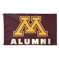WinCraft Minnesota Golden Gophers 3' x 5' Single-Sided Deluxe Alumni School Supporter Flag