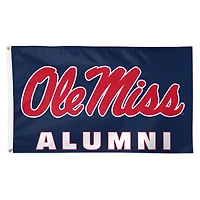 WinCraft Ole Miss Rebels 3' x 5' Single-Sided Deluxe Alumni School Supporter Flag