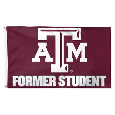 WinCraft Texas A&M Aggies 3' x 5' Single-Sided Deluxe Former Student School Supporter Flag