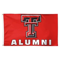 WinCraft Texas Tech Red Raiders 3' x 5' Single-Sided Deluxe Alumni School Supporter Flag