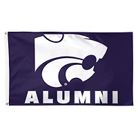 WinCraft Kansas State Wildcats 3' x 5' Single-Sided Deluxe Alumni School Supporter Flag