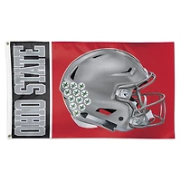 WinCraft Ohio State Buckeyes 3' x 5' Helmet Deluxe Single-Sided Flag