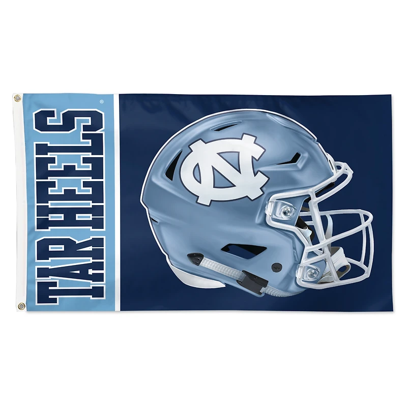 WinCraft North Carolina Tar Heels 3' x 5' Helmet Deluxe Single-Sided Flag