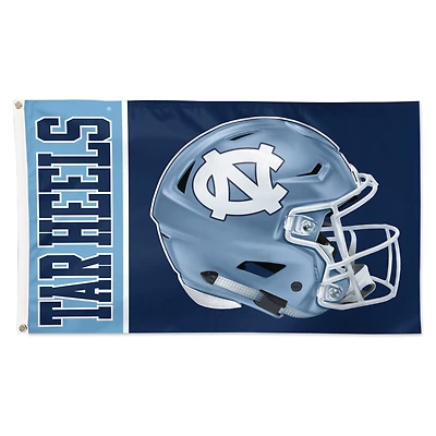 WinCraft North Carolina Tar Heels 3' x 5' Helmet Deluxe Single-Sided Flag