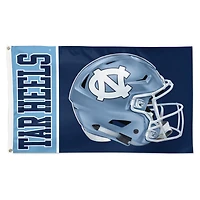 WinCraft North Carolina Tar Heels 3' x 5' Helmet Deluxe Single-Sided Flag