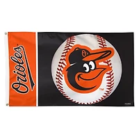 WinCraft Baltimore Orioles 3' x 5' Baseball Deluxe Single-Sided Flag