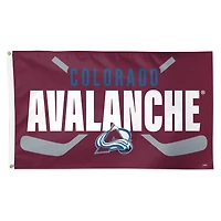 WinCraft Colorado Avalanche 3' x 5' Hockey Stick Deluxe Single-Sided Flag
