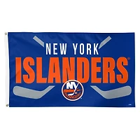 WinCraft New York Islanders 3' x 5' Hockey Stick Deluxe Single-Sided Flag
