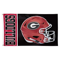 WinCraft Georgia Bulldogs 3' x 5' Helmet Deluxe Single-Sided Flag