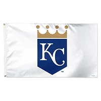 WinCraft Kansas City Royals 3' x 5' Single-Sided Vibrant Deluxe Flag
