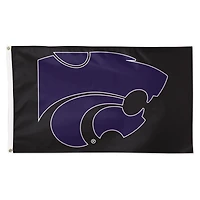 WinCraft Kansas State Wildcats 3' x 5' Single-Sided Vibrant Logo Deluxe Flag