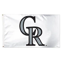 WinCraft Colorado Rockies 3' x 5' Single-Sided Vibrant Logo Deluxe Flag
