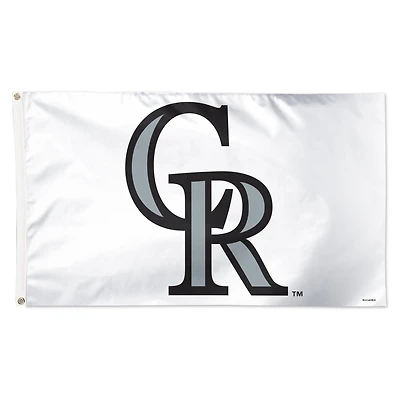 WinCraft Colorado Rockies 3' x 5' Single-Sided Vibrant Logo Deluxe Flag