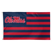 WinCraft Ole Miss Rebels 3' x 5' Single-Sided Deluxe Patriotic Stars & Stripes Flag