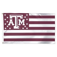 WinCraft Texas A&M Aggies 3' x 5' Single-Sided Deluxe Patriotic Stars & Stripes Flag