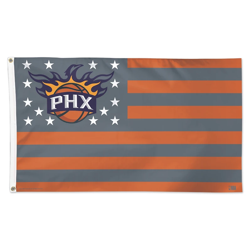 WinCraft Phoenix Suns 3' x 5' Single-Sided Deluxe Patriotic Americana Flag