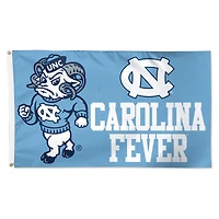 WinCraft North Carolina Tar Heels 3' x 5' Single-Sided Deluxe Mascot Flag