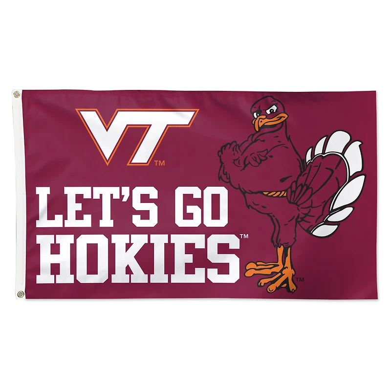 WinCraft Virginia Cavaliers 3' x 5' Single-Sided Deluxe Mascot Flag
