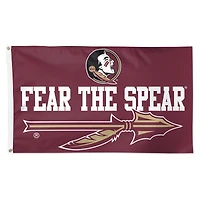 WinCraft Florida State Seminoles 3' x 5' Single-Sided Deluxe Mascot Flag