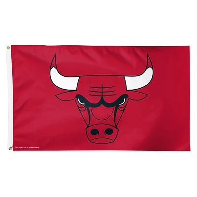 WinCraft Chicago Bulls 3' x 5' Single-Sided Deluxe Primary Team Logo Flag