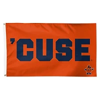 WinCraft Syracuse Orange 3' x 5' Single-Sided Deluxe Secondary Team Logo Flag