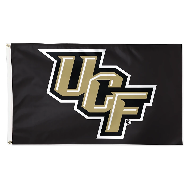 WinCraft UCF Knights 3' x 5' Single-Sided Deluxe Primary Team Logo Flag