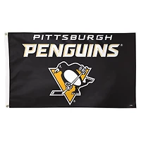 WinCraft Pittsburgh Penguins 3' x 5' Single-Sided Deluxe Secondary Team Logo Flag